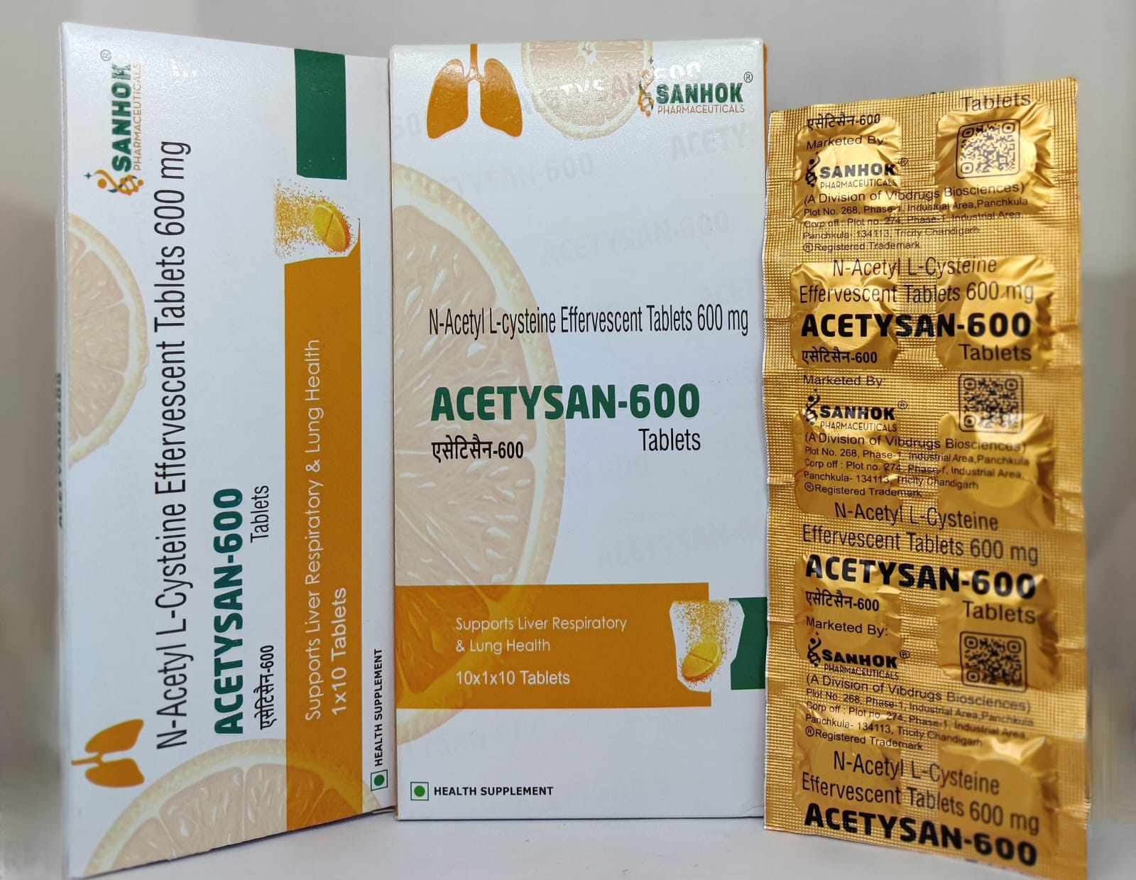 ACETYSAN-600 Tablets